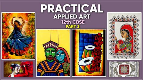 Applied Art Or Commercial Art Practicals Episode 3 Cbse