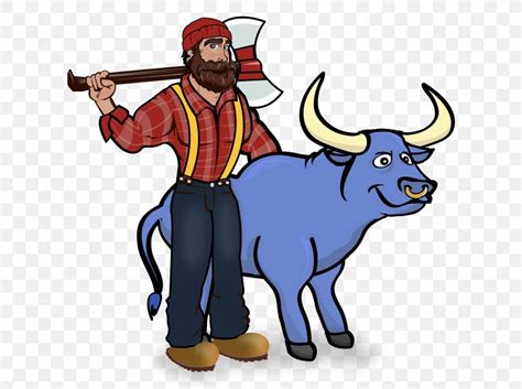 Paul Bunyan And Babe The Blue Ox Paul Bunyan State Trail Tall Tale Clip Art PNG X Px