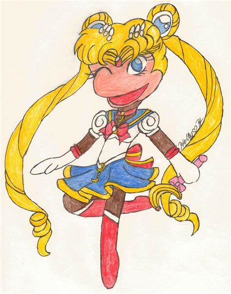 Sailor monkey moon by misshollyann on DeviantArt