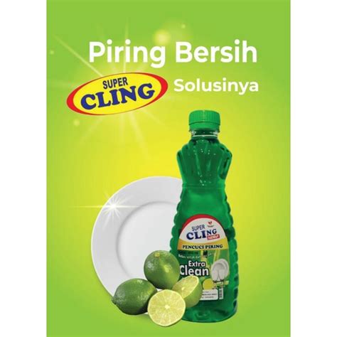 Jual SABUN CAIR CUCI PIRING CLING KEMASAN 450ml Shopee Indonesia