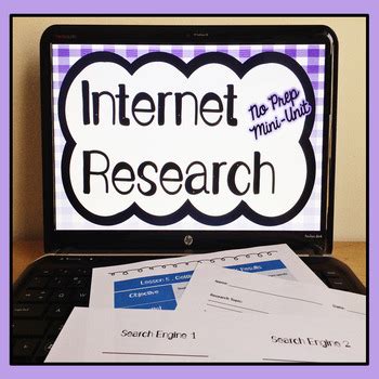 Internet Research by Mrs G's Goobers | Teachers Pay Teachers