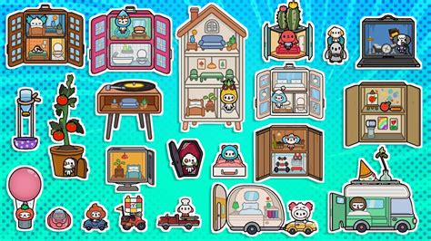 All Crumpet Houses And Vehicles In Toca Boca Toca Life World