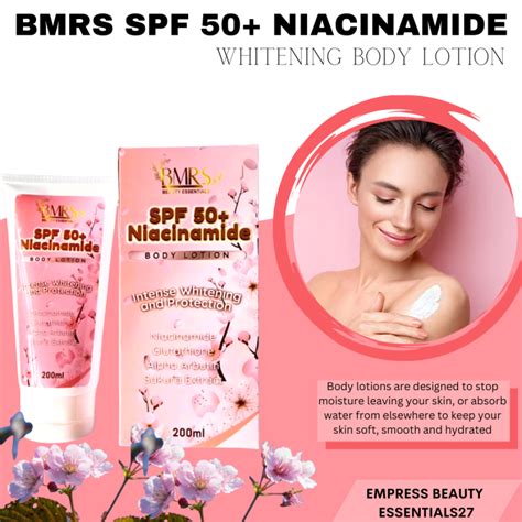 Original Bmrs Beauty Essentials Spf Niacinamide Body Lotion Ml