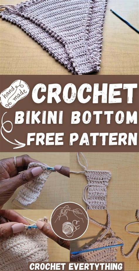 Fun And Flirty Crochet Bikini Bottom Tutorial With Picot Border