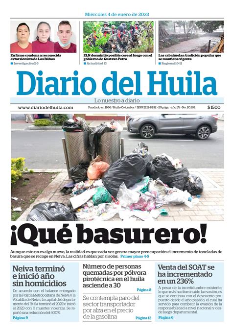 Diario del Huila 04 de enero de 2023