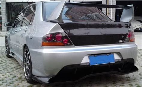 Mitsubishi Lancer Bay Speed Oem Style Carbon Fiber Trunk Cft