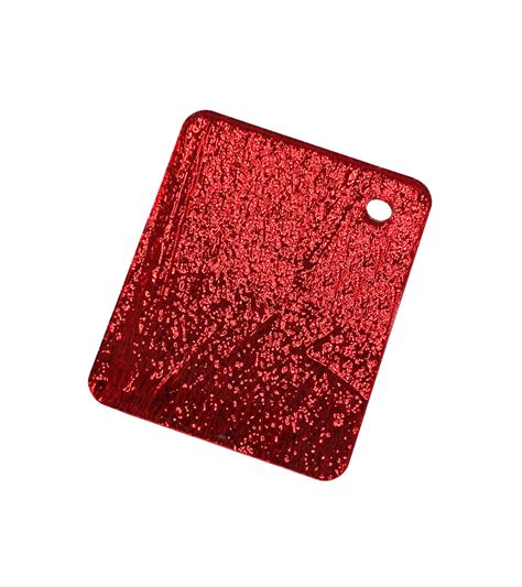 Plexiglass Metallizzato Rosso 3 Mm Maitech