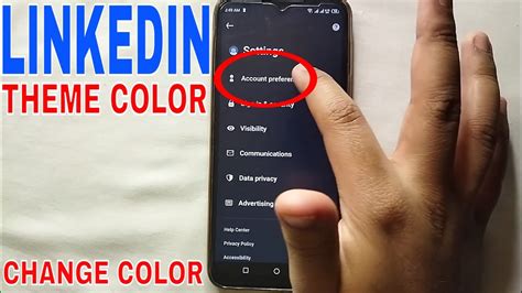 How To Change Color Theme Of Linkedin 🔴 Youtube