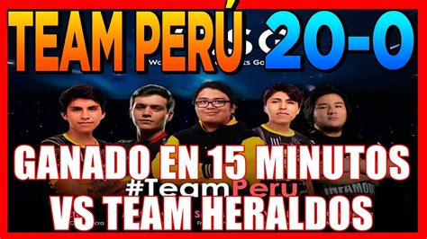 Team Peru Smash Vann Kingteka Matthew Y Ztok Vs Team Heraldos