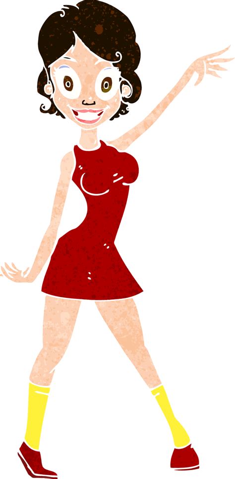 Cartoon Party Girl 45318741 Png