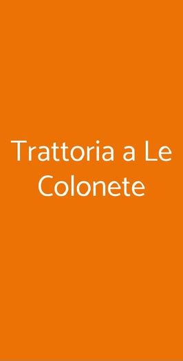 Trattoria A Le Colonete Venezia Men Prezzi Recensioni Del Ristorante