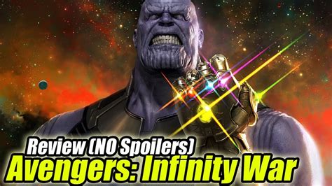 Avengers Infinity War Review Sin Spoilers El Mejor Villano Youtube