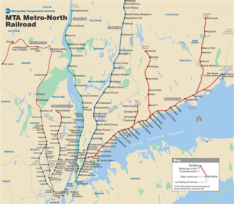 Train Map New York State - Tourist Map Of English