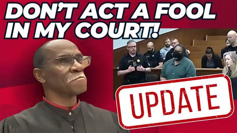 Judge Deals With Angry Defendant Confused Witness Case Update Youtube