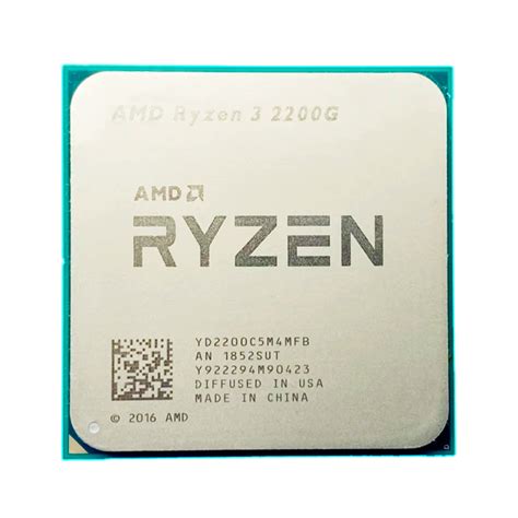 U Procesador Amd Ryzen 3 2200g Am4 Oem Serial Center