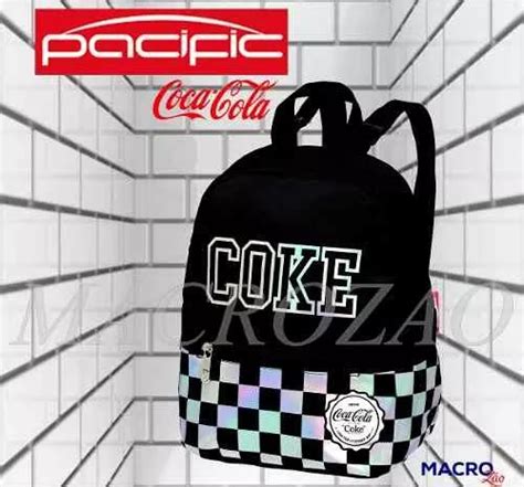 Mini Mochila Pacific Coca Cola Illusion Estampada 7119206 MercadoLibre