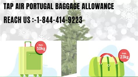 PPT - TAP Air Portugal Baggage Fees |1-844-414-9223| Baggage Allowance ...