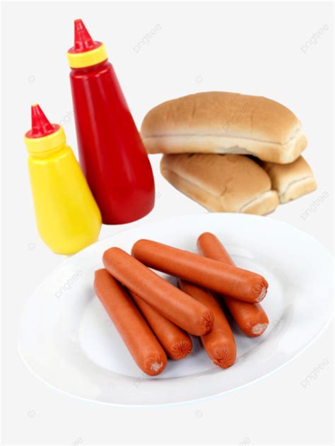 Frankfurt Sausages Macro Barbecue Dining Takeaway Png Transparent