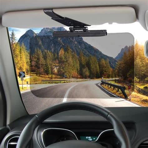 Amazon Enhanced Car Sun Visor Extender Adapt To Glare Free