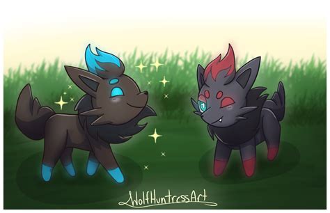 Pokemon Zorua! by WolfHuntressArt on DeviantArt