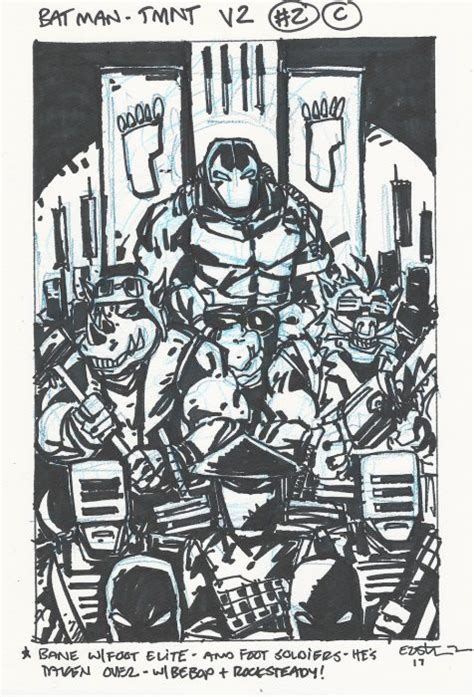 Batman-TMNT Crossover – Kevin Eastman Studios