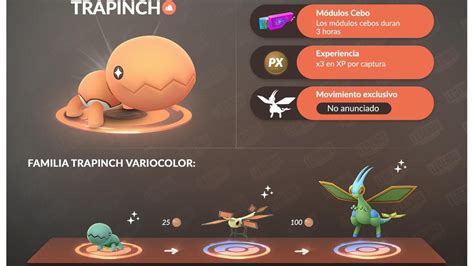 Shiny Trapinch Evolutions