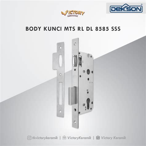 Jual Body Kunci Mortise Lock Dekson Mts Rl Dl Sss Roller Pelor