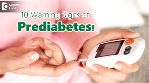 10 WARNING SIGNS Of PREDIABETES Know The Warning Signs Dr Leela