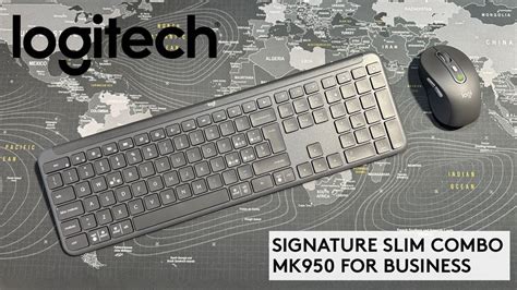 Logitech Signature Slim Combo Mk Keyboard And Mouse Ideal For