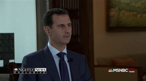 Watch Exclusive Interview With Syrian President Bashar Al-Assad Part 1