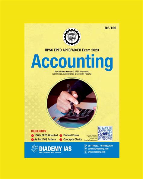 Diademy Ias Accounting Upsc Epfo Apfc Ao Eco Exam Black