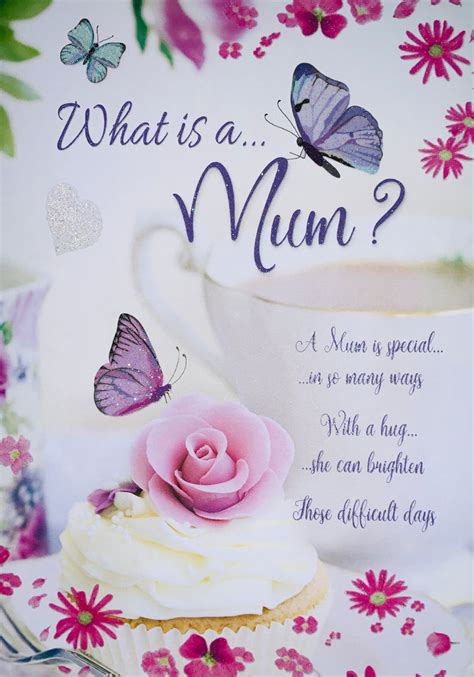 Mum Birthday Card Beautiful Verse Cards Through The