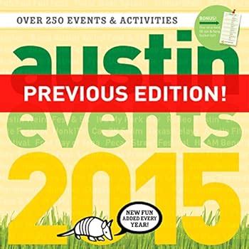 Amazon.com : OLD EDITION Austin Events Calendar : Office Products