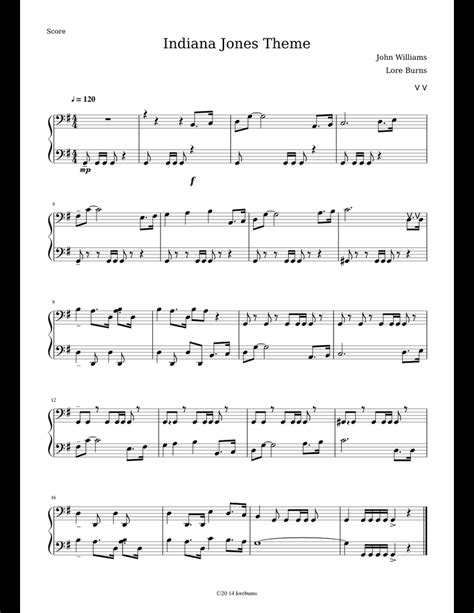 Indiana Jones Theme Trumpet Sheet Music