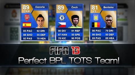 Fifa Perfect Tots Bpl Team Blues If S Million Coins