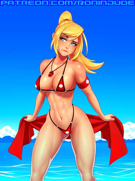 Swiss Flag Bikini Danbooru
