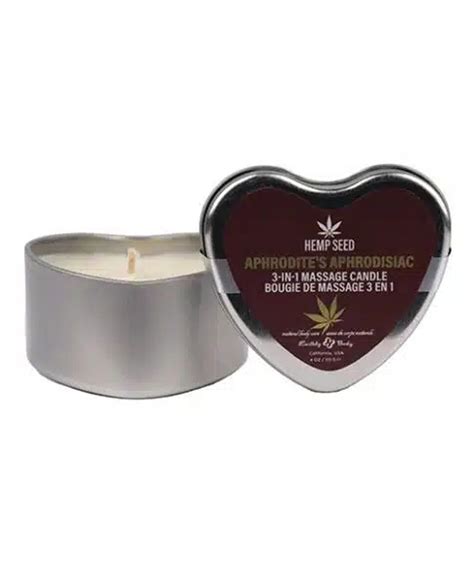 Hemp Seed 3 In 1 Valentines Day Candle Aphrodites Aphrodisiac 4 Oz