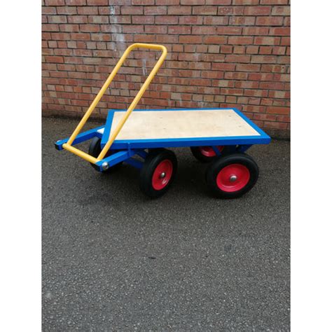 Turntable Platform Trucks Industrial Trucks Blue Trolley