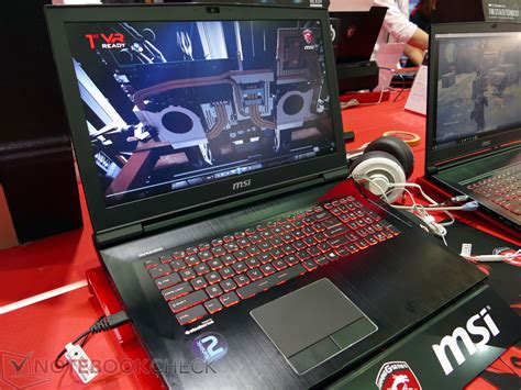 Msi Next Generation Of The High End Gaming Notebooks Gt And Gt