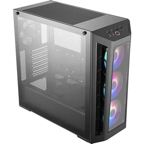 Gabinete Gamer Cooler Master Masterbox Mb P Rgb Kabum