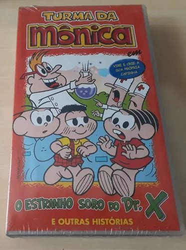 Vhs Turma Da Mônica Em O Estranho Soro Do Dr X Lacrado R 155 em