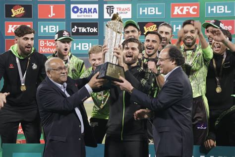 Shaheen Leads Qalandars To Clinch Hbl Psl Trophy Pakistan Today