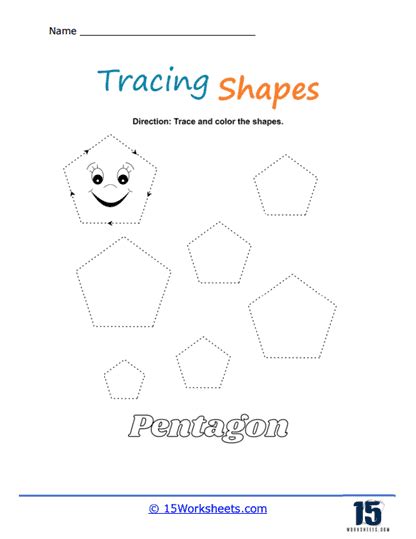 Tracing Shapes Worksheets 15 Worksheets Library