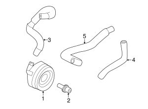 Nissan Rogue Sport Radiator Coolant Hose Df A Nissan