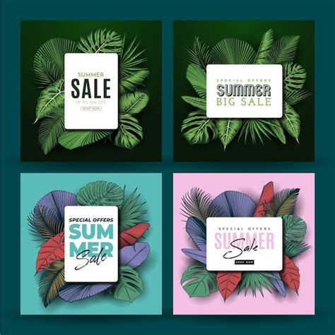 Premium Vector Summer Sale Banner