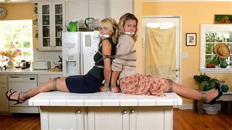 Porn Goddess Jana Cova And Lena Shelby Are Tied And Gagged Back To Back FM Concepts P
