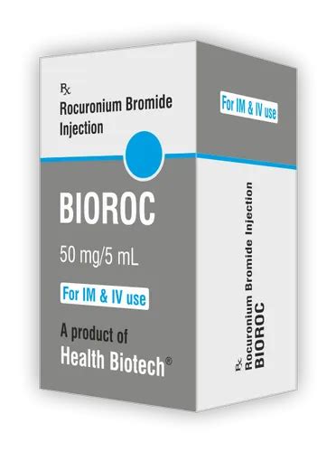 Rocuronium Bromide Injection Mg Prescription At Best Price In