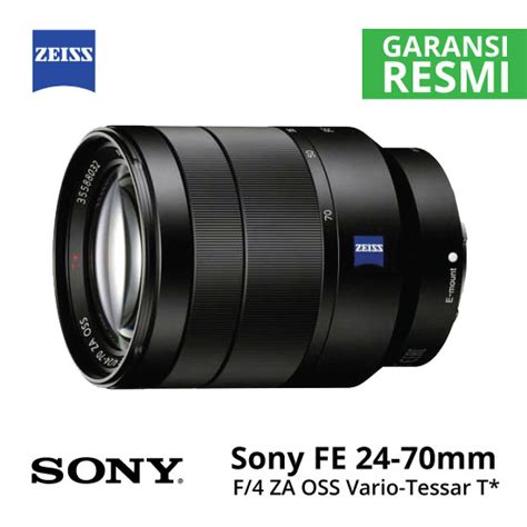 Jual Sony Fe 24 70mm F4 Za Oss Vario Tessar T Lensa