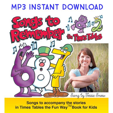 Songs to Remember Times Tables MP3 Download - City Creek Press, Inc.