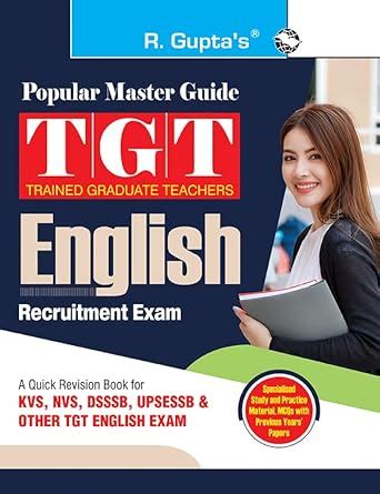 TGT English Recruitment Exam Guide For KVS NVS DSSSB UPSESSB